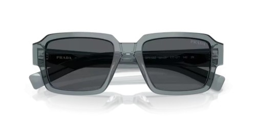 PRADA PR 02ZS - 17T07T - 52 Napszemüvegek Átlátszó óceán Szögletes