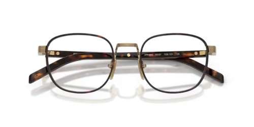 PRADA PR D50V - 7OE1O1 - 50 Optikai keretek Arany/havanna Phantos