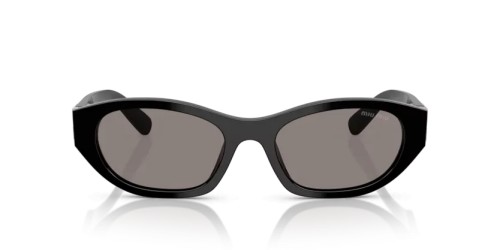 MIU MIU MU A03S - 16K80Q - 53 Napszemüvegek Fekete Szabálytalan