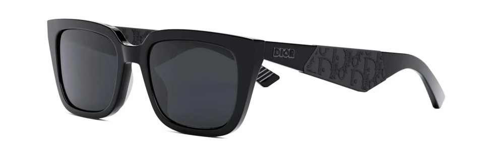 Dior DIOR B27 S2I - 10A0 A - 55 Napszemüvegek Fekete Szögletes