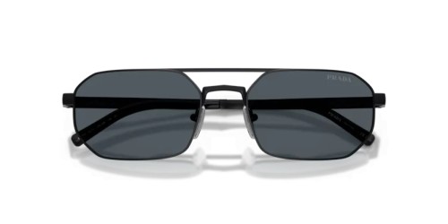PRADA PR D53S - 7AB70B - 55 Napszemüvegek Szaténfekete Szabálytalan