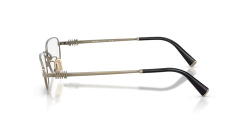 MIU MIU MU 52ZV - 26C1O1 - 53 Optikai keretek Old gold Szabálytalan