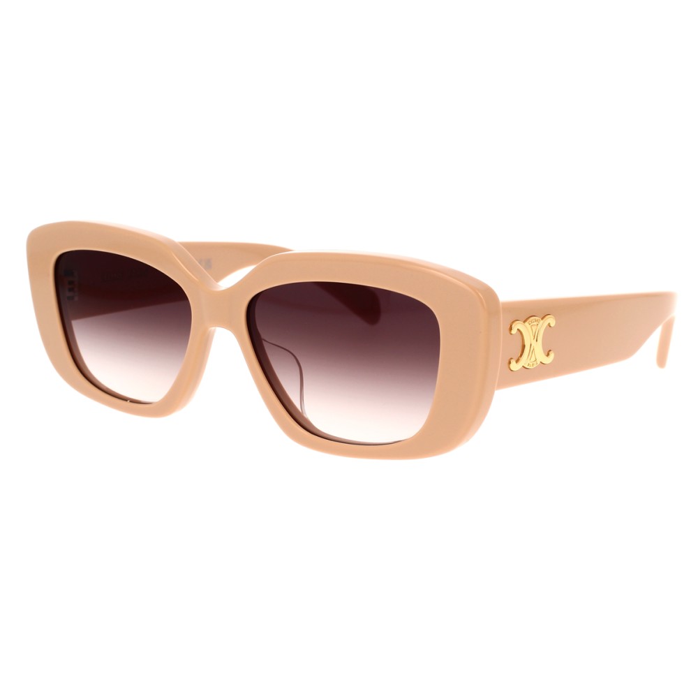 Celine CL40216U - 57F - 55 Napszemüvegek Bézs,Arany Cat Eye (Macskaszem)