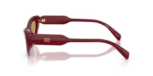 MIU MIU MU B11SU - 21I10Y - 55 Napszemüvegek Opálos burgundy Cat Eye (Macskaszem)