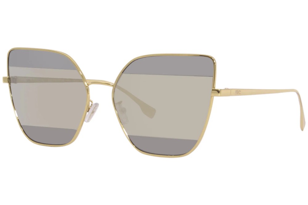 Fendi FE40015U - 30C - 61 Napszemüvegek Arany Pillangó