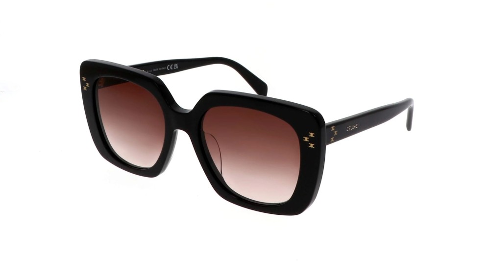 Celine CL40218U - 01F - 55 Napszemüvegek Fekete Szögletes