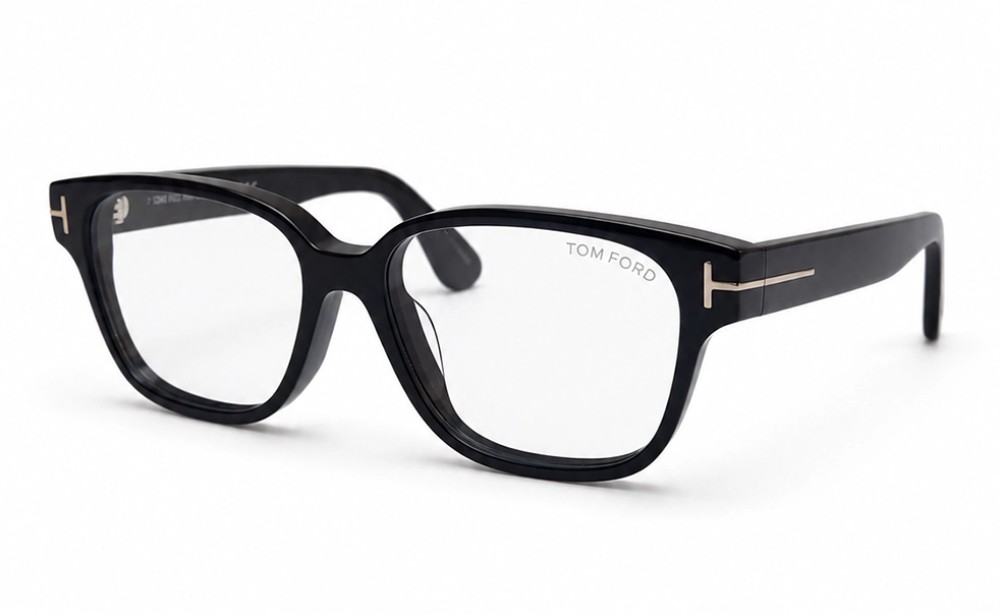 Tom Ford TF1273-D ECO - 01V - 54 Optikai keretek Fekete Szögletes
