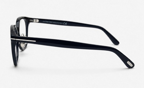 Tom Ford TF6103-D-B ECO - 001 - 53 - KÉK-IBOLYA FÉNYT SZŰRŐ LENCSÉKKEL Optikai keretek Fekete Szögletes