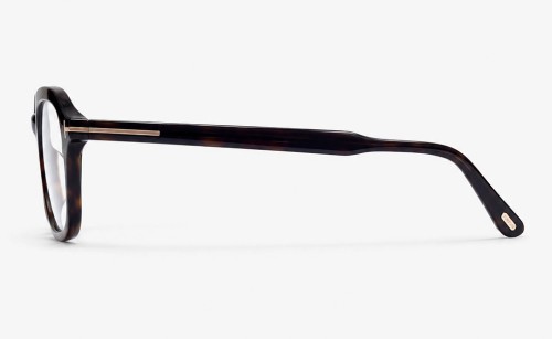 Tom Ford TF6148-D-B - 052 - 53 - KÉK-IBOLYA FÉNYT SZŰRŐ LENCSÉKKEL Optikai keretek Dark Havanna Szögletes