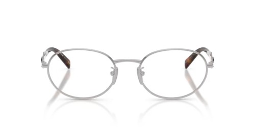 PRADA PR D53VD - 1BC1O1 - 54 Optikai keretek Ezüst Ovális