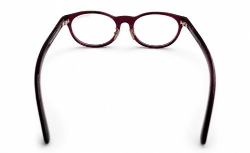 Tom Ford TF6075-D-B ECO - 069 - 50 - KÉK-IBOLYA FÉNYT SZŰRŐ LENCSÉKKEL Optikai keretek Burgundi Ovális