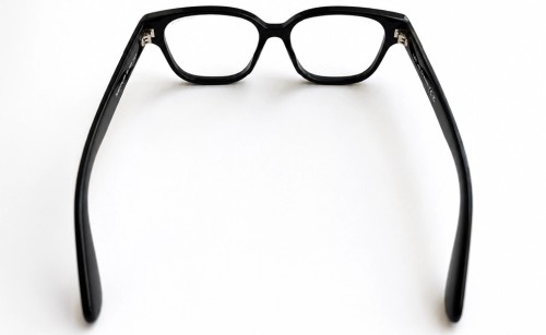 Tom Ford TF6071-D-B ECO - 001 - 54 - KÉK-IBOLYA FÉNYT SZŰRŐ LENCSÉKKEL Optikai keretek Fekete Szögletes