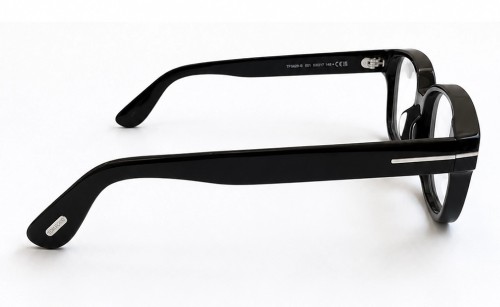 Tom Ford TF6071-D-B ECO - 001 - 54 - KÉK-IBOLYA FÉNYT SZŰRŐ LENCSÉKKEL Optikai keretek Fekete Szögletes