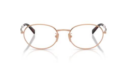 PRADA PR D53VD - 22L1O1 - 54 Optikai keretek Rózsaszínű arany Ovális