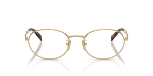 PRADA PR D53VD - 5AK1O1 - 54 Optikai keretek Arany Ovális