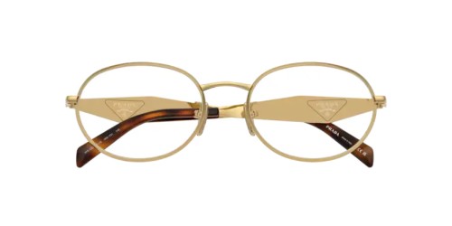 PRADA PR D53VD - 5AK1O1 - 54 Optikai keretek Arany Ovális
