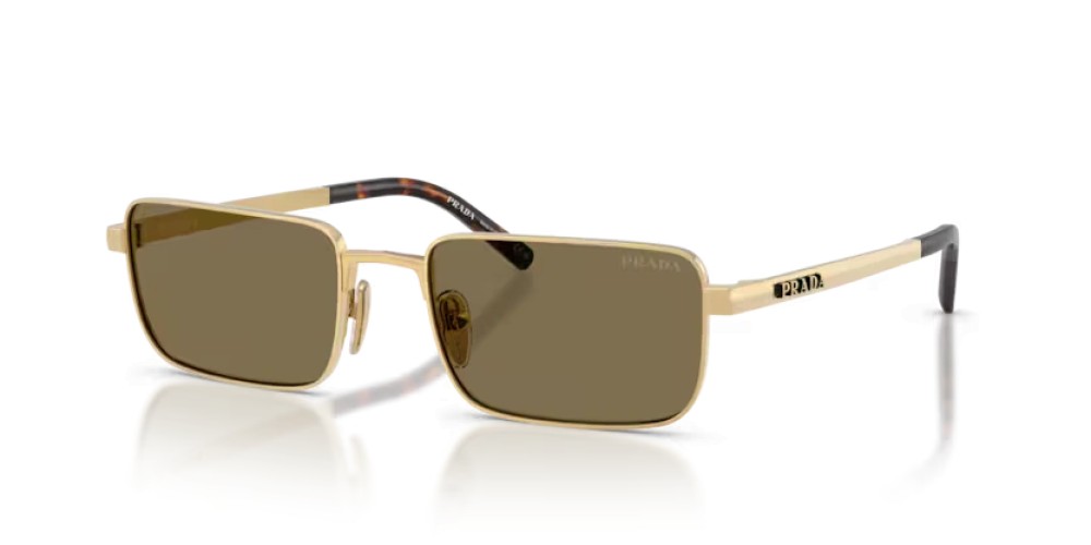PRADA PR D54S - 24J90F - 55 Napszemüvegek Szatén arany Téglalap