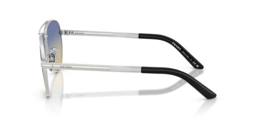 PRADA PR A54S - 27506Z - 60 Napszemüvegek Matt ezüst Pilóta (Aviator)