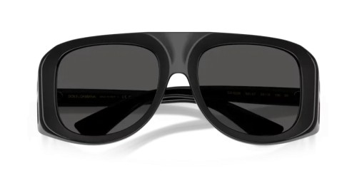 DOLCE & GABBANA DG6208 - 501/87 - 55 Napszemüvegek Fekete Pilóta (Aviator)