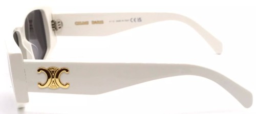 Celine CL40227U - 25A - 63 Napszemüvegek Fehér Szögletes
