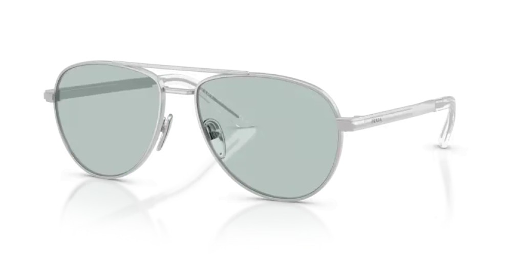 PRADA PR A54S - 27540N - 60 Napszemüvegek Matt ezüst Pilóta (Aviator)