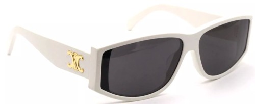 Celine CL40227U - 25A - 63 Napszemüvegek Fehér Szögletes