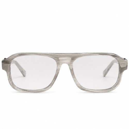 Moncler ML5198 – Fanni Custom Edition - 060 - 54 - 1/1, NO REPRODUCTION Napszemüvegek Áttetsző pezsgőszürke Pilóta (Aviator)