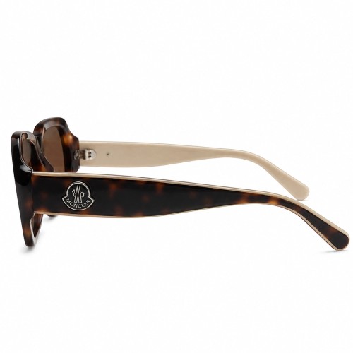 Moncler ML5197 – Eszti Custom Edition - 052 - 54 - 1/1, NO REPRODUCTION Napszemüvegek Havanna Oversize lekerekített