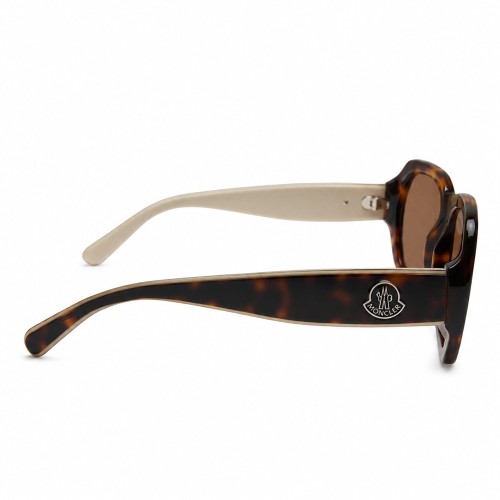 Moncler ML5197 – Eszti Custom Edition - 052 - 54 - 1/1, NO REPRODUCTION Napszemüvegek Havanna Oversize lekerekített