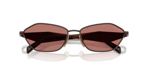 PRADA PR D50S - 22J80W - 57 Napszemüvegek Szatén szivar Szabálytalan