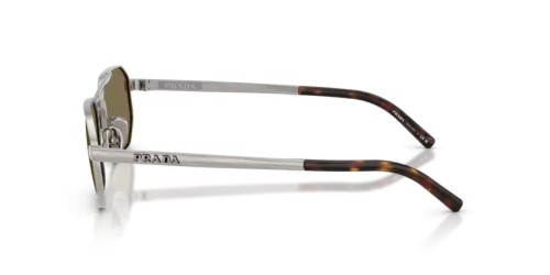 PRADA PR D53S - 23J90F - 55 Napszemüvegek Szatén fegyverfém Szabálytalan