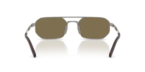PRADA PR D53S - 23J90F - 55 Napszemüvegek Szatén fegyverfém Szabálytalan