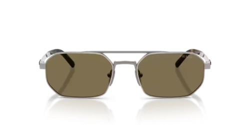 PRADA PR D53S - 23J90F - 55 Napszemüvegek Szatén fegyverfém Szabálytalan