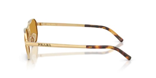 PRADA PR D53S - 24J50P - 55 Napszemüvegek Szatén arany Szabálytalan
