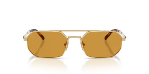 PRADA PR D53S - 24J50P - 55 Napszemüvegek Szatén arany Szabálytalan