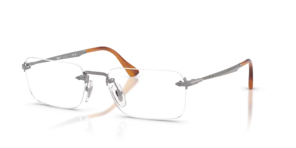 Persol PO1030V - 513 - 57 Optikai keretek Kékesszürke fém Téglalap