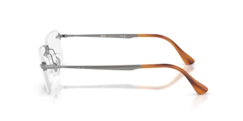 Persol PO1030V - 513 - 57 Optikai keretek Kékesszürke fém Téglalap