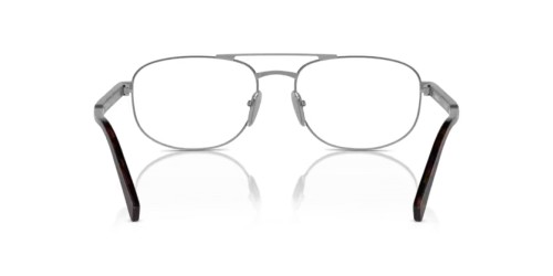 PRADA PR A56V - 5AV1O1 - 57 Optikai keretek Kékesszürke fém Ovális