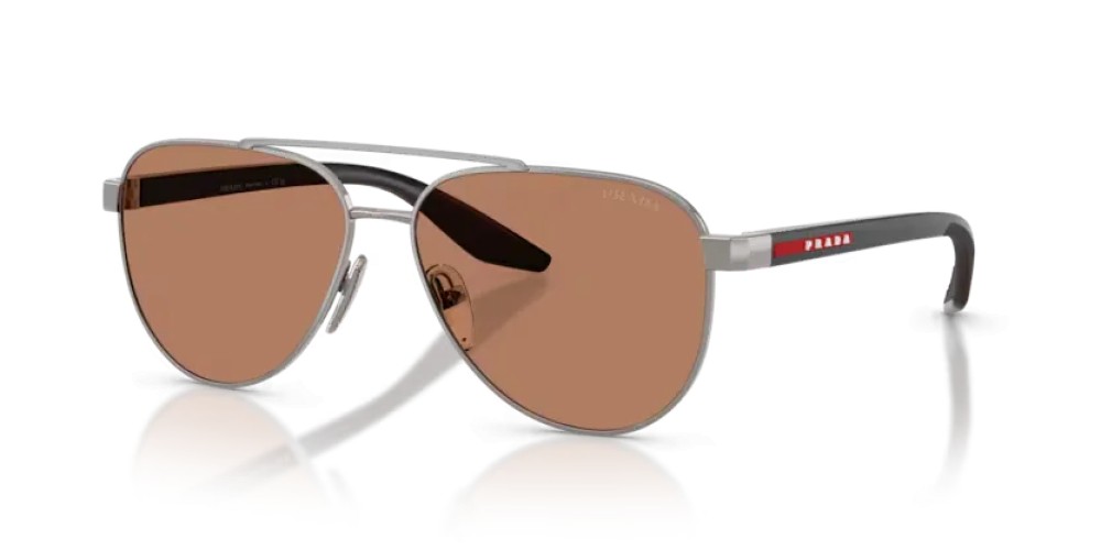 Prada Linea Rossa PS A52S - 5AV20D - 58 Napszemüvegek Kékesszürke fém Pilóta (Aviator)