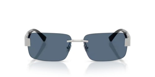 VERSACE VE2298 - 100180 - 58 Napszemüvegek Ezüst Téglalap