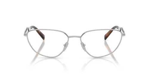 PRADA PR D52V - 1BC1O1 - 54 Optikai keretek Ezüst Szabálytalan