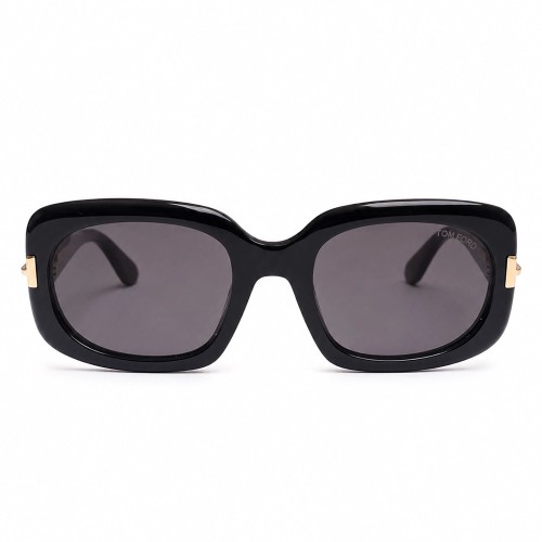 Tom Ford FT1253 ICON COLLECTION - 01A - 54 Napszemüvegek Fekete Szögletes