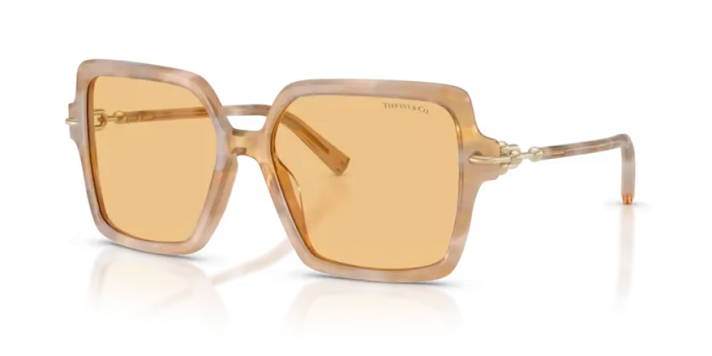 TIFFANY & CO. TF4260U - 8451/7 - 57 Napszemüvegek Padparadscha havana Szögletes