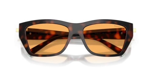 TIFFANY & CO. TF4255U - 845685 - 56 Napszemüvegek Havanna Téglalap