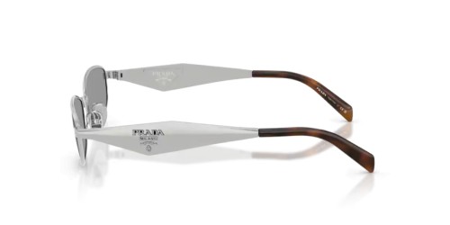 PRADA PR D51S - 1BC50Q - 55 Napszemüvegek Ezüst Ovális