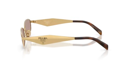 PRADA PR D51S - 5AK20I - 55 Napszemüvegek Arany Ovális