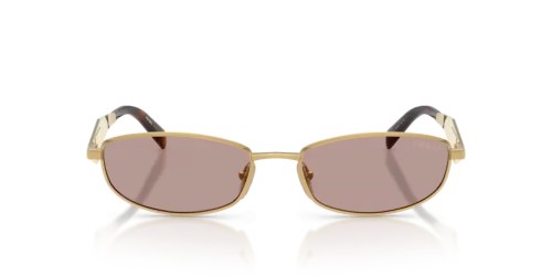 PRADA PR D51S - 5AK20I - 55 Napszemüvegek Arany Ovális