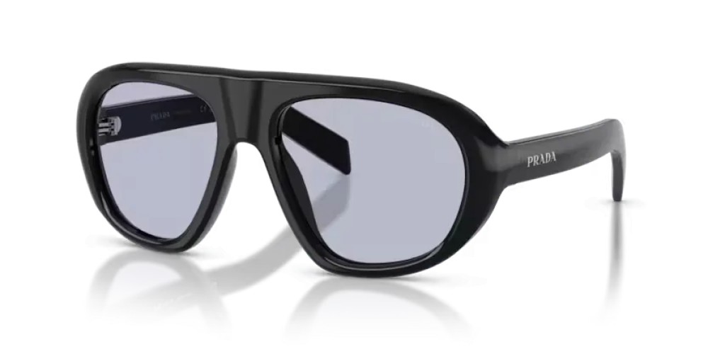 PRADA PR C05S - 16K30X - 57 Napszemüvegek Fekete Szabálytalan