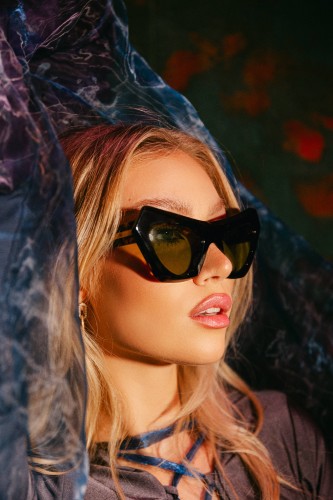 Marni 4EM Devil's Pool - 56 Napszemüvegek Havana Cat Eye (Macskaszem)
