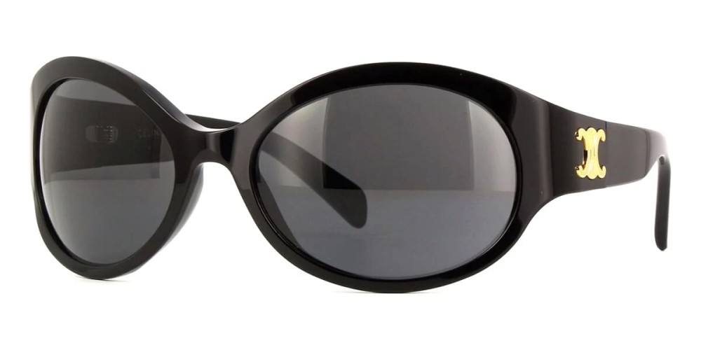 Celine CL40271I - 01A - 62 Napszemüvegek Fekete Ovális